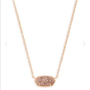 Kendra Scott Elisa Rose Gold Pendant